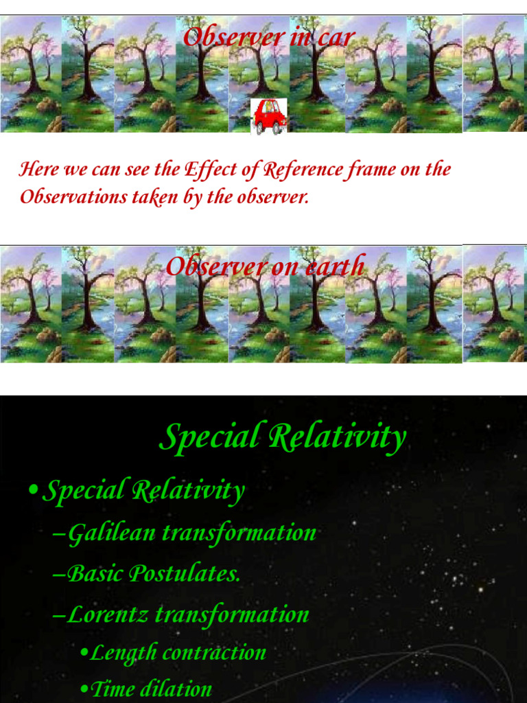 Relativity Pdf Special Relativity General Relativity