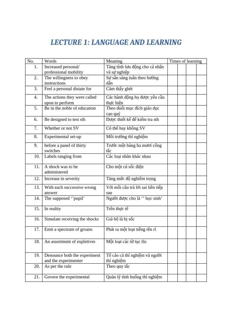 Lecture 1 | PDF