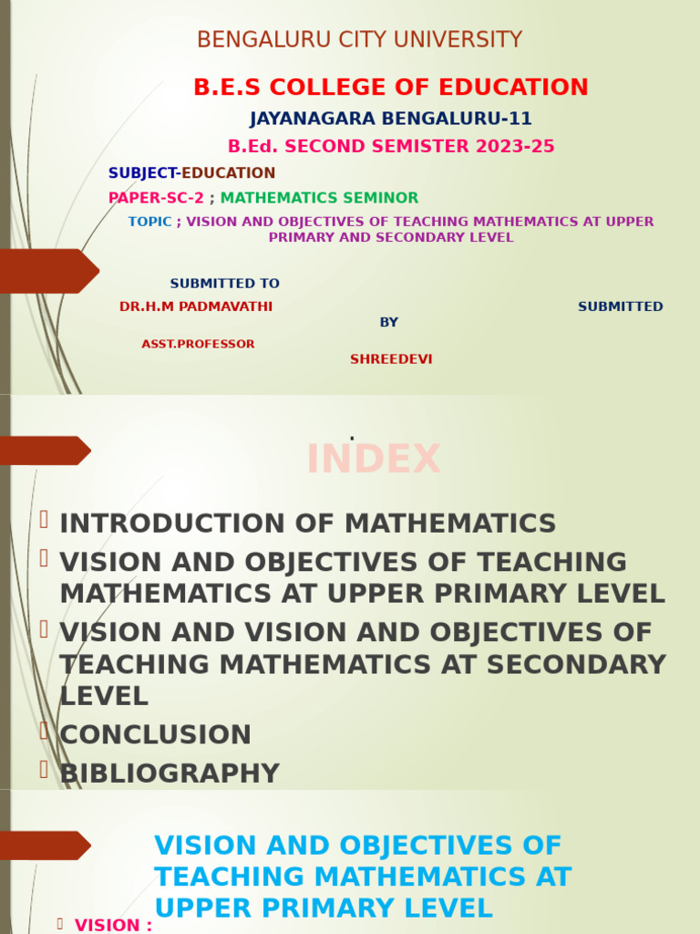 vision-and-objectives-of-teaching-mathematics-at-upper-primary-and