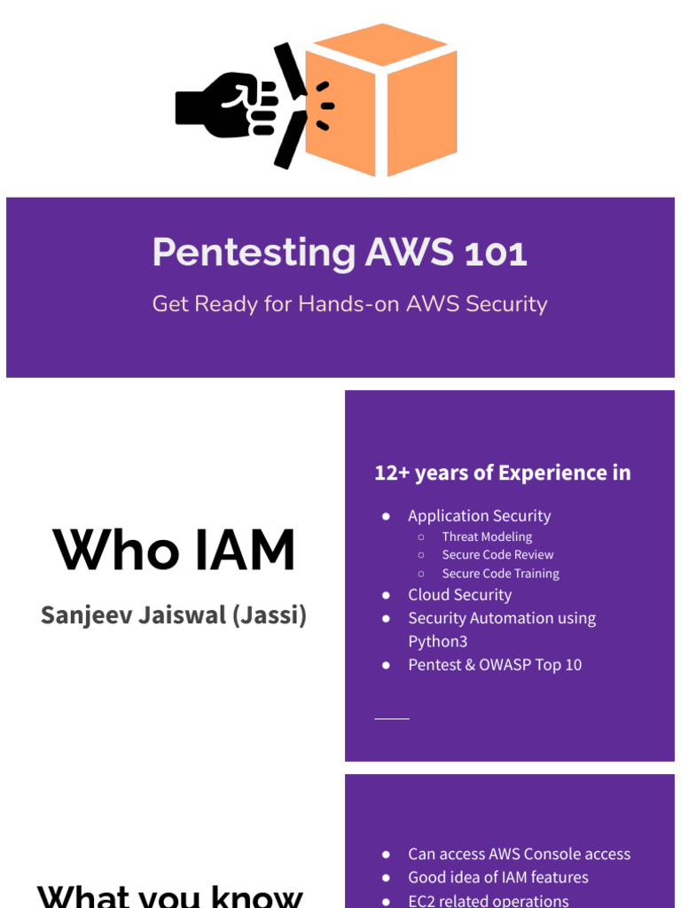 AWS Pentesting Essentials Guide | PDF | Amazon Web Services | Cloud ...