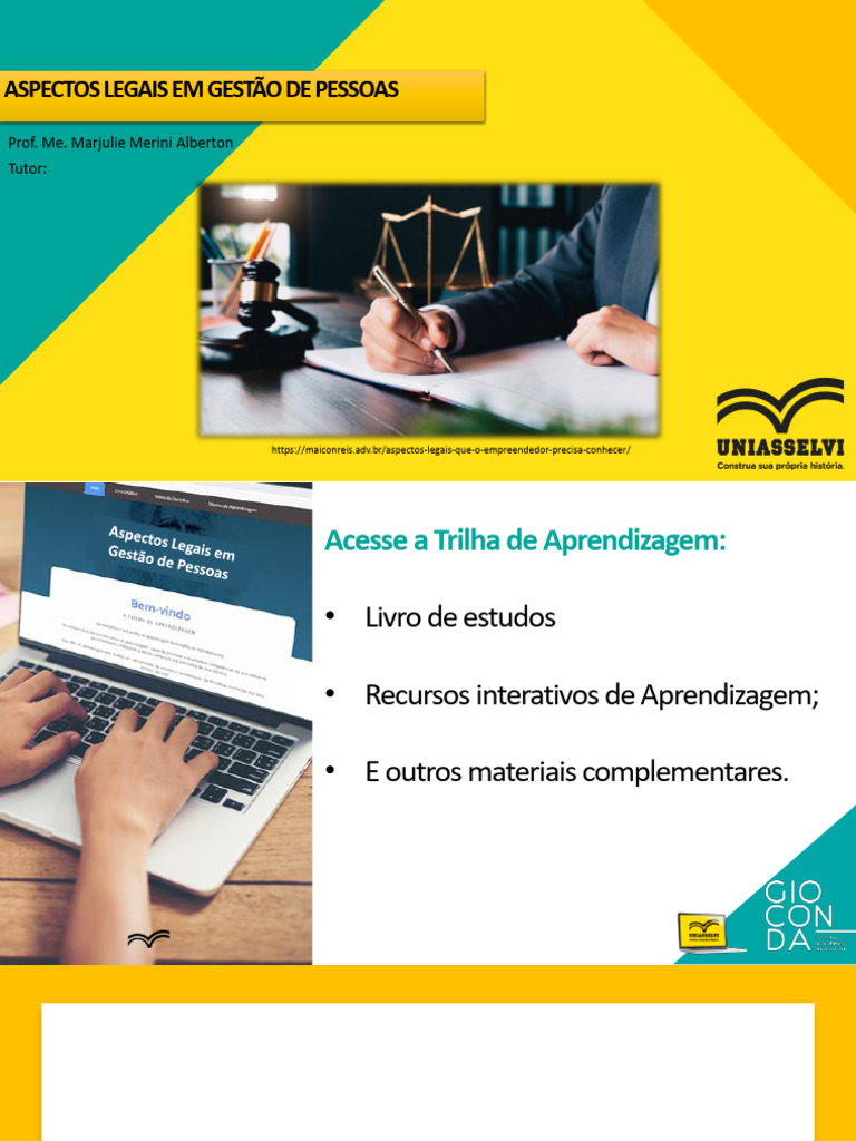 Aspectos Legais da Gestão de Pessoas | PDF | Expediente | Salário
