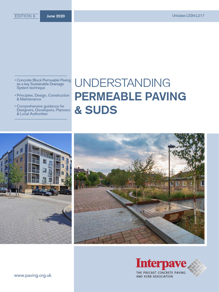 Interpave Guide to Permeable Paving | PDF | Surface Runoff | Water