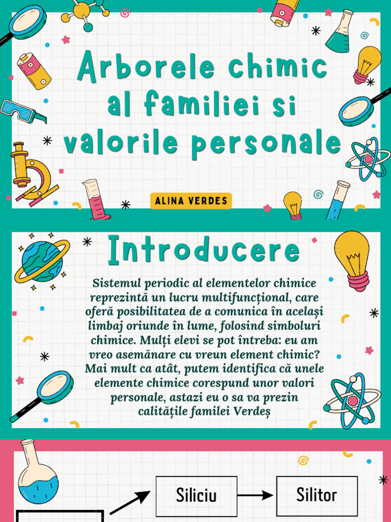 Arborele Chimic Al Familiei Si Valorile Personale | PDF