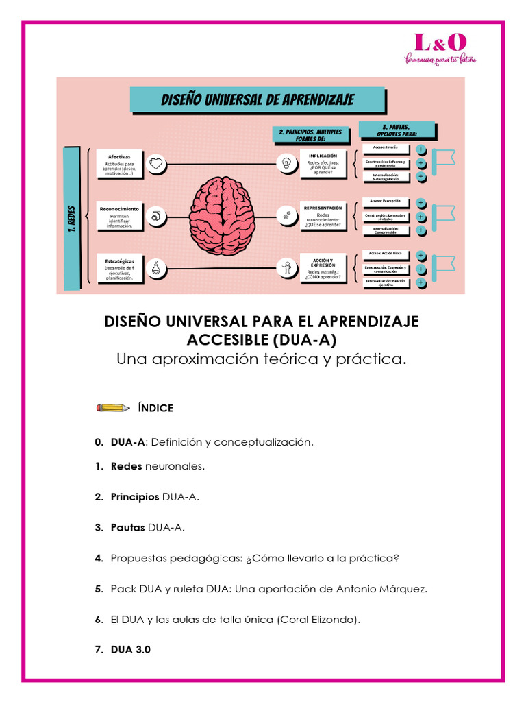 DUA 3.0: Principios y Pautas 2024 | PDF | Aprendizaje | Diseño