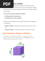 Real-Life Examples of Geometric Shapes | PDF | Shape | Rectangle