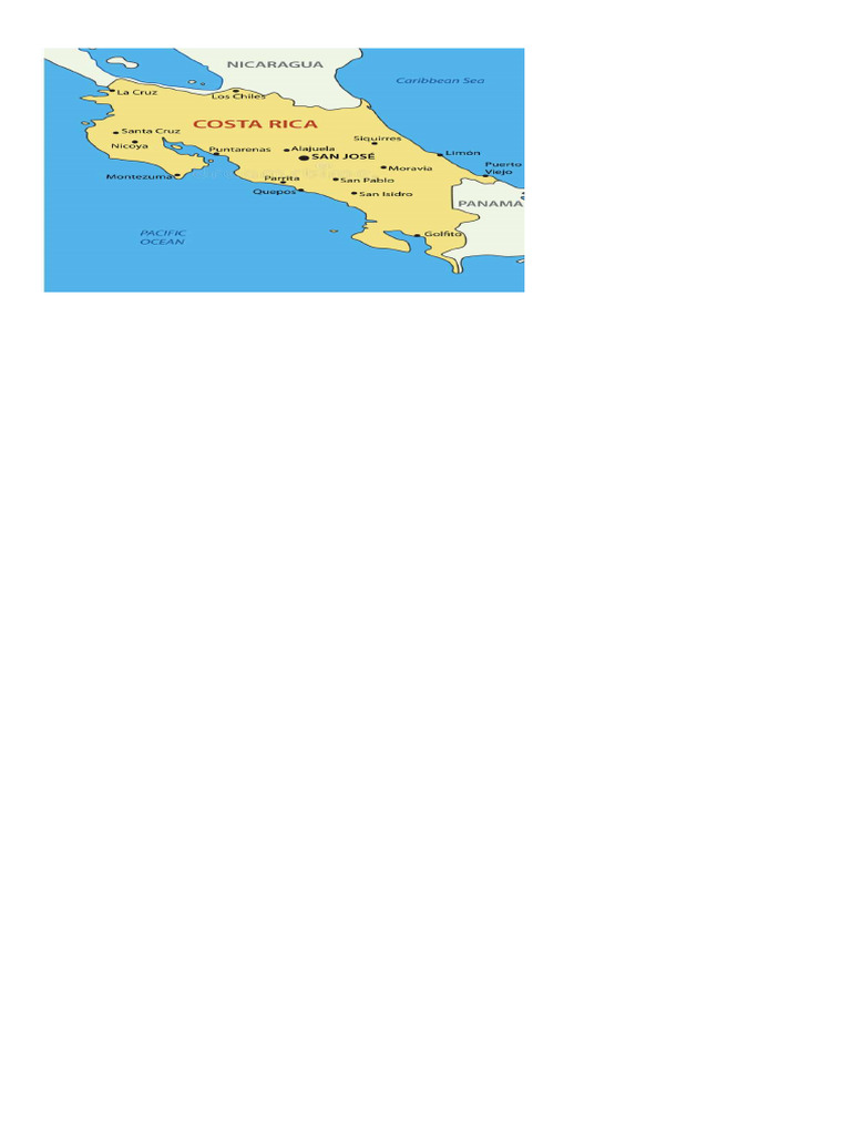 Mapa Costa Rica | PDF