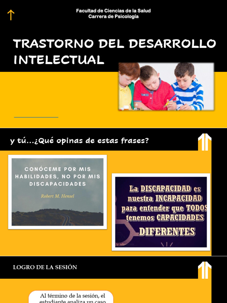 Trastorno del Desarrollo Intelectual | PDF | Discapacidad intelectual ...