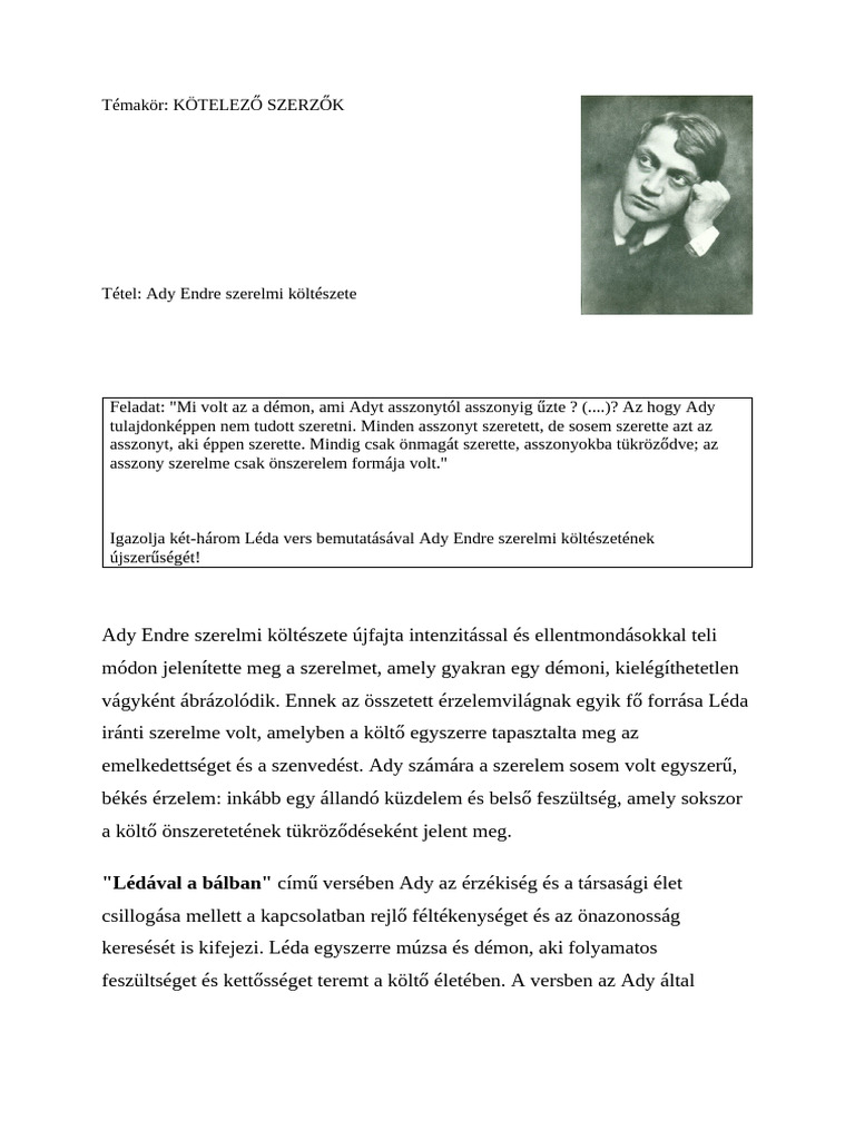 Ady Endre | PDF