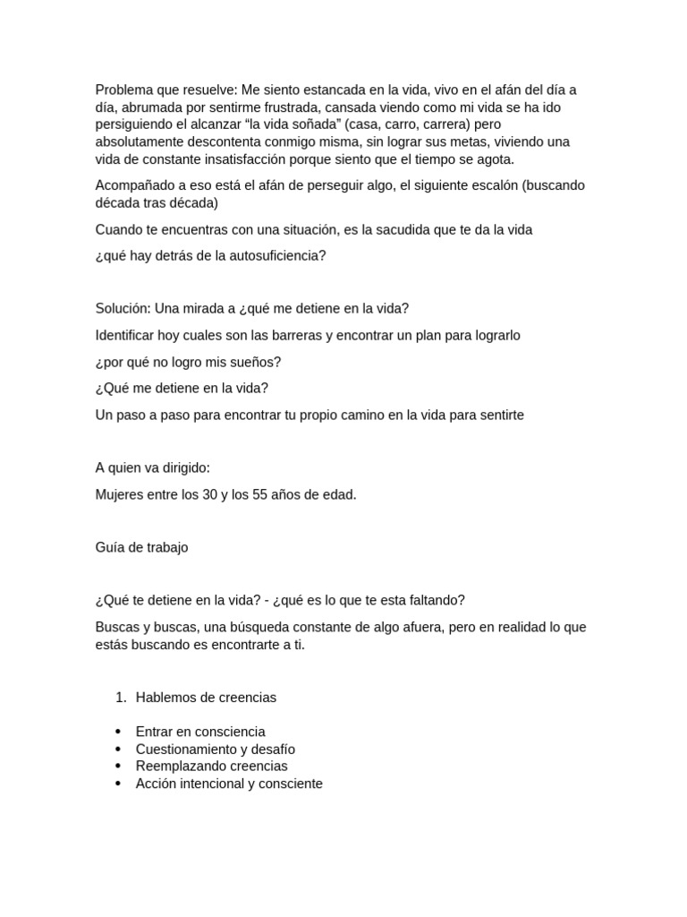 Guía de Trabajo Sep 2024 | PDF | Crecimiento personal y profesional