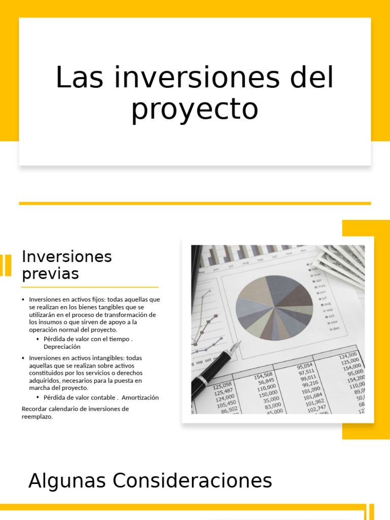 Semana 8 - Inversiones Del Proyecto | PDF | Capital de trabajo ...