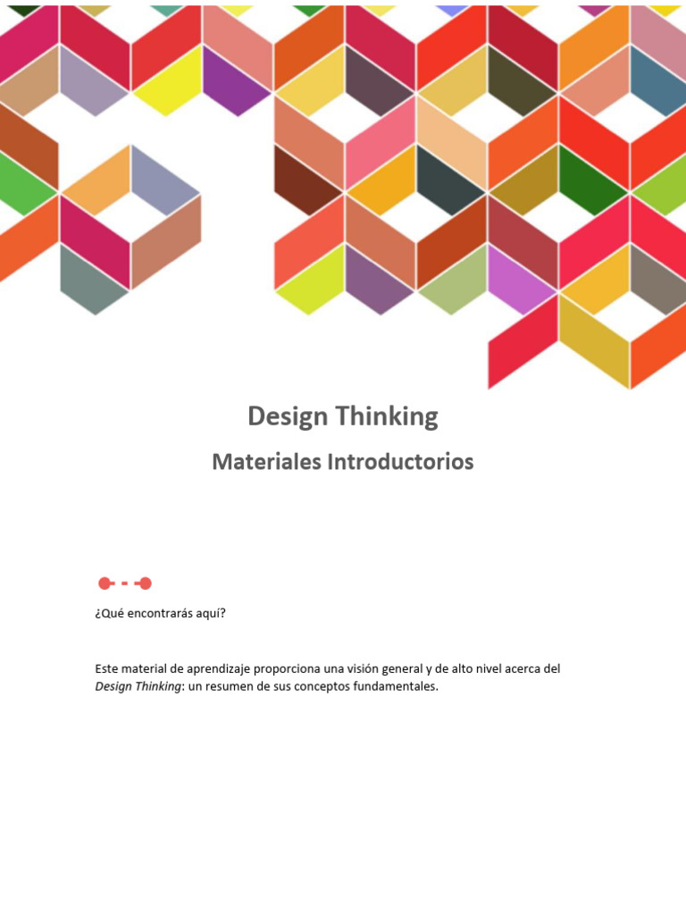 Introducción al Design Thinking Humanizado | PDF | El pensamiento de ...