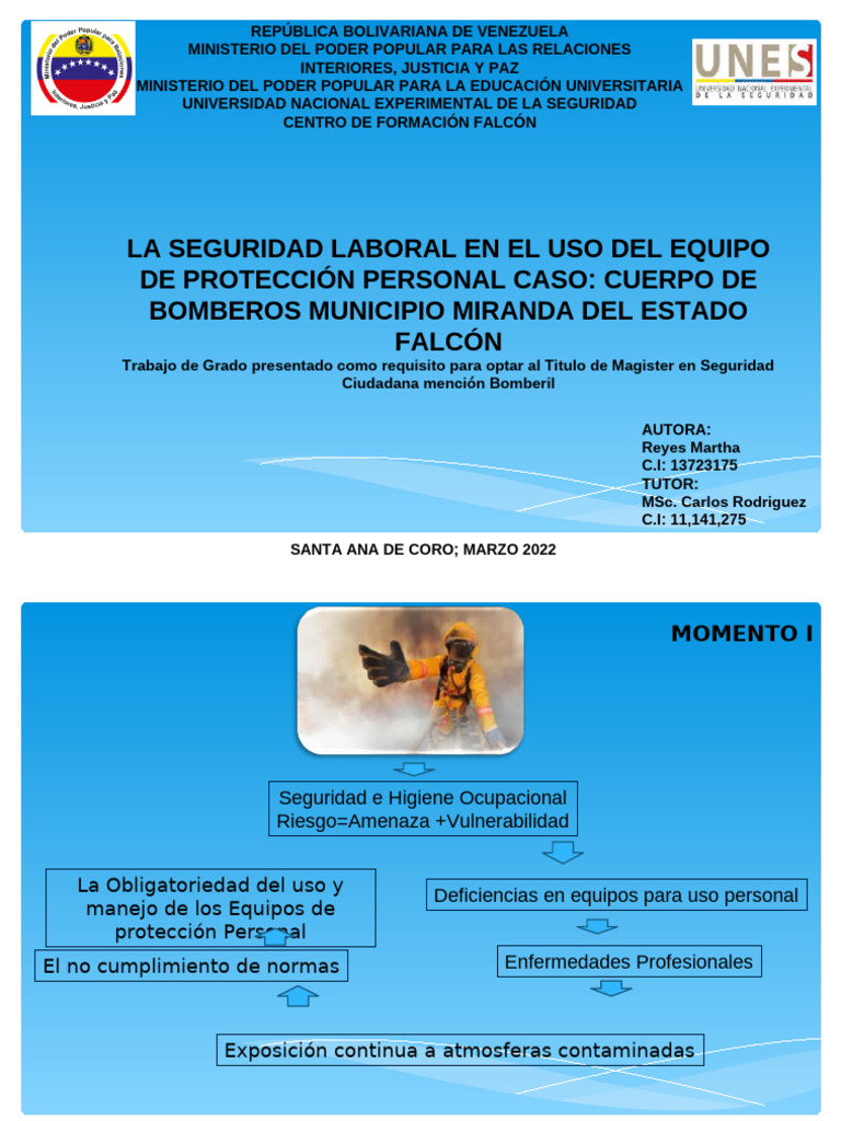 La Seguridad Laboral en El Uso Del Equipo de Protección Personal | PDF ...