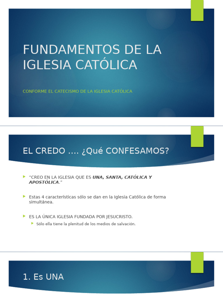 Fundamentos de La Iglesia Católica | PDF | Iglesia Católica | Cristo ...
