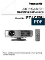 Projector Panasonic PT-LC50U