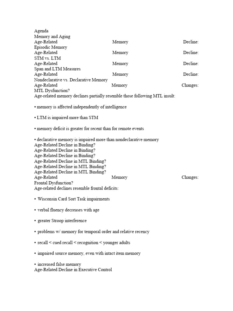 Lecnote 10 | PDF | Memory | Recall (Memory)