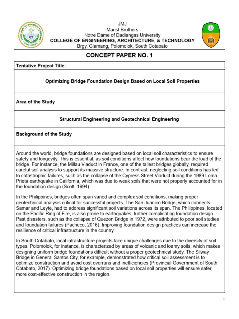 Optimizing Bridge Foundation Design Based On Local Soil Properties ...