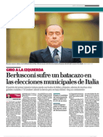 Punto y Final Al Reinado de Berlusconi en Milán