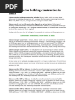 2025 House Construction Labor Rates | PDF | Countertop | Building ...