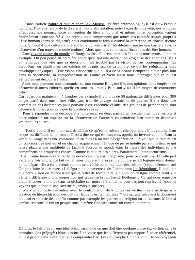 Impact de la culture sur la découverte | PDF | Vérité | Noûs