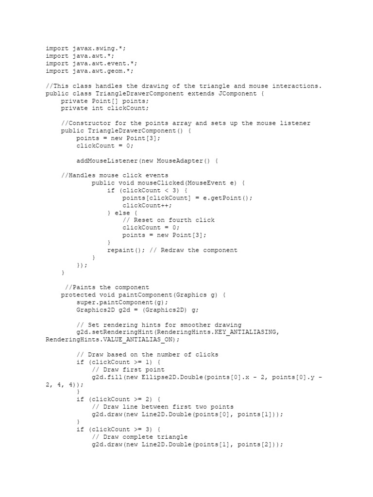 Triangledrawercomponent java pdf