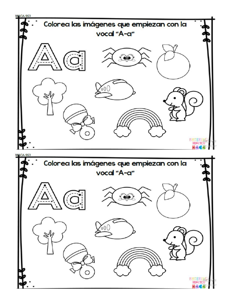 Actividades de Español para Primer Grado | PDF | Artes del Lenguaje y ...