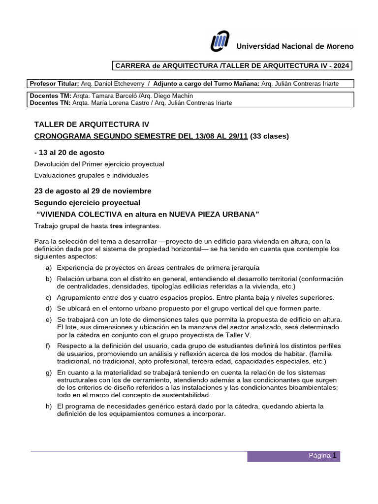 Guia TP-2C-2024 - TA4 | PDF | Evaluación | Comprensión