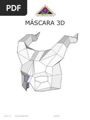 MÁSCARA PAPER CRAFT
