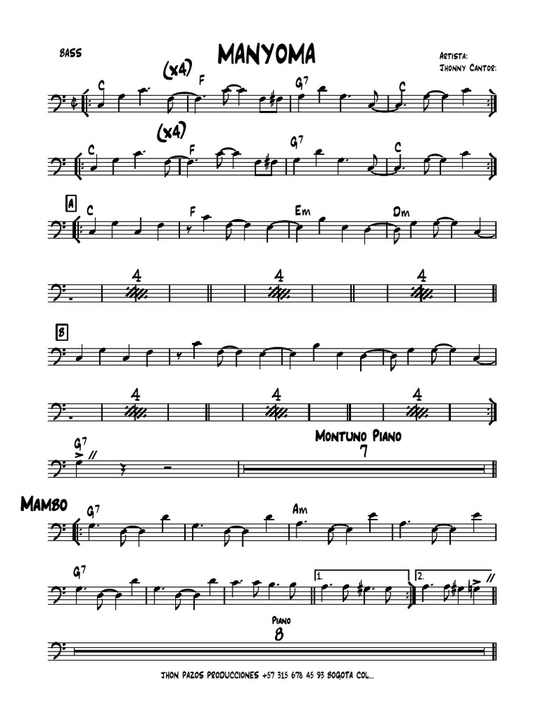 Manyoma Bass | PDF
