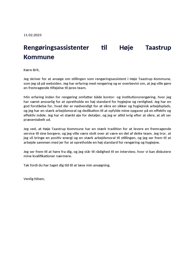 Ansøgning HTK | PDF