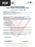 Carta de Aceptación y Verificación | PDF | Finanzas y administración ...