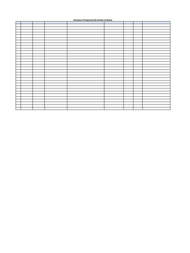 Fall 2024 Class Schedule Overview | PDF | Computing | Computer Science