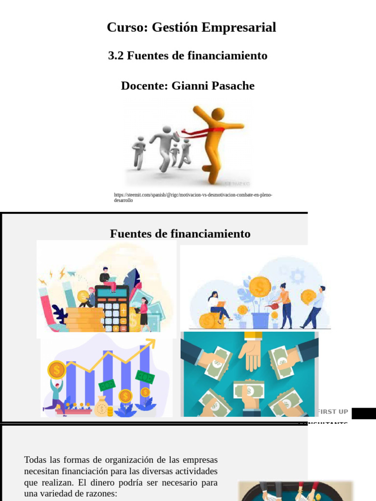 Fuentes de financiamiento empresarial | PDF | Compartir (Finanzas ...