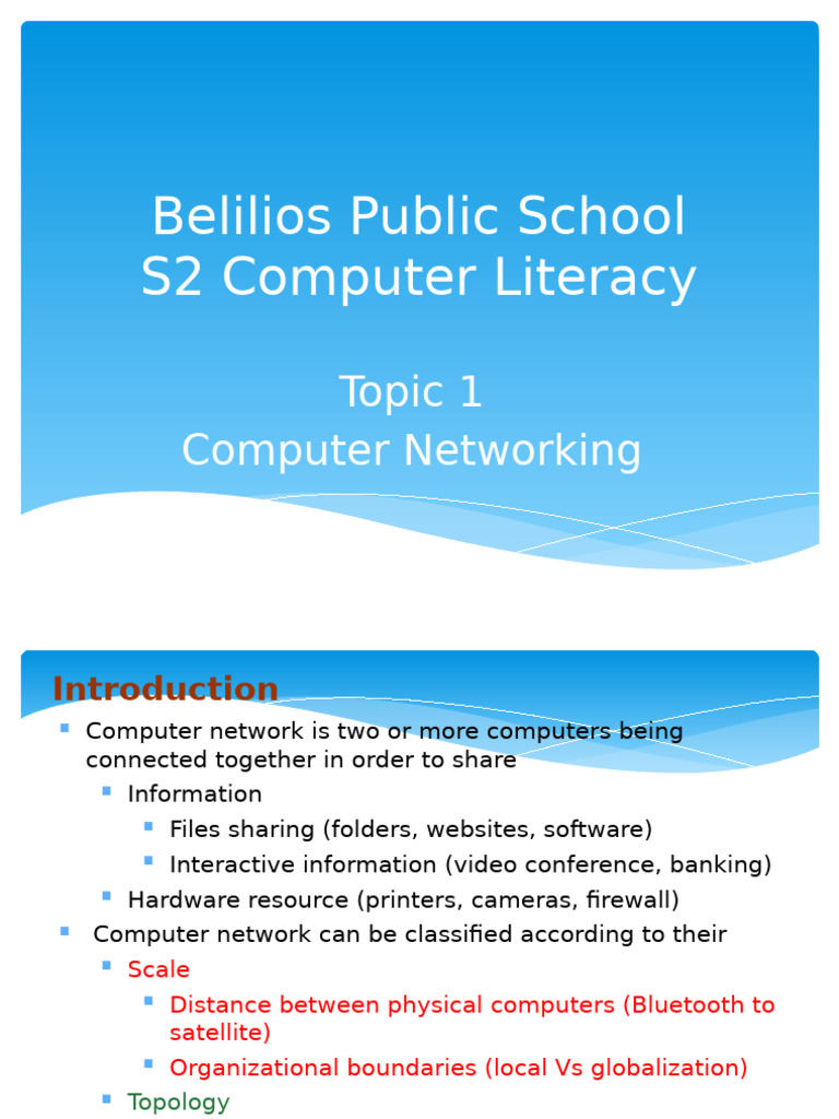 Computer Networking Basics and Design | PDF | Computer Network ...