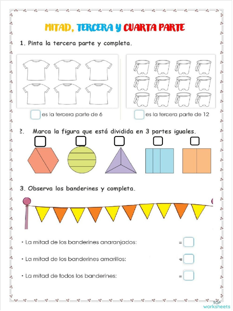 Mitad, Tercera y Cuarta Parte | PDF