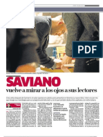 Saviano Vuelve A Mirar A Los Ojos A Sus Lectores