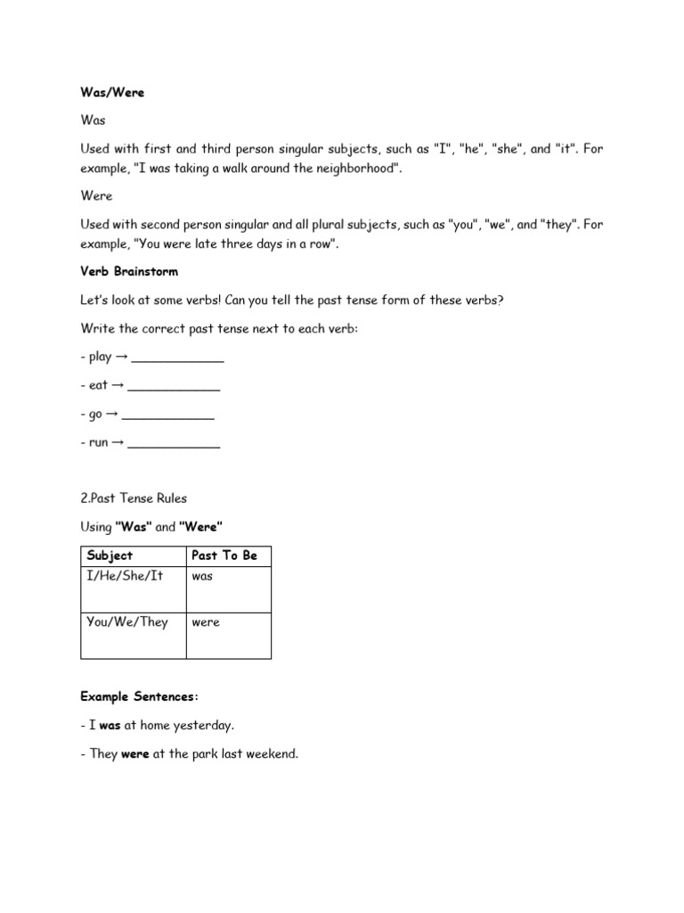 Class 5 P Pdf Grammatical Tense Verb