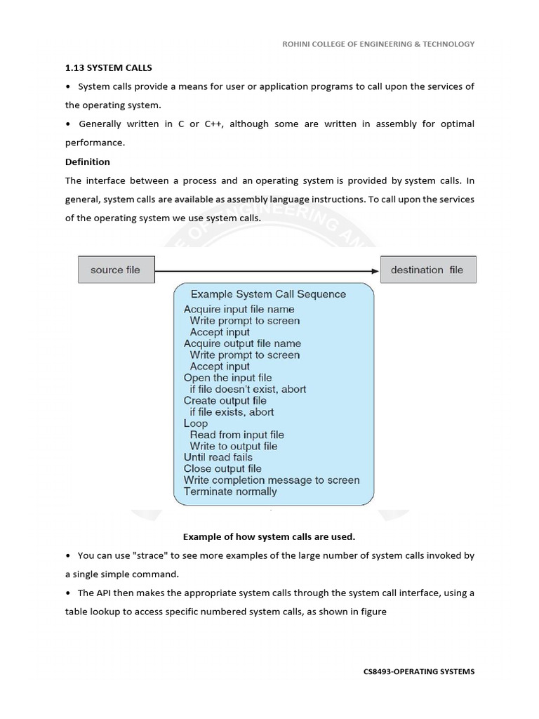 Understanding System Calls in OS | PDF | Booting | Operating System