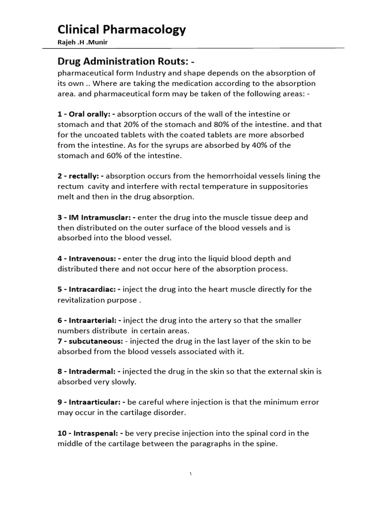 CLINICAL PHARMACOLOGY LECTURE NOTES PDF visual data 2