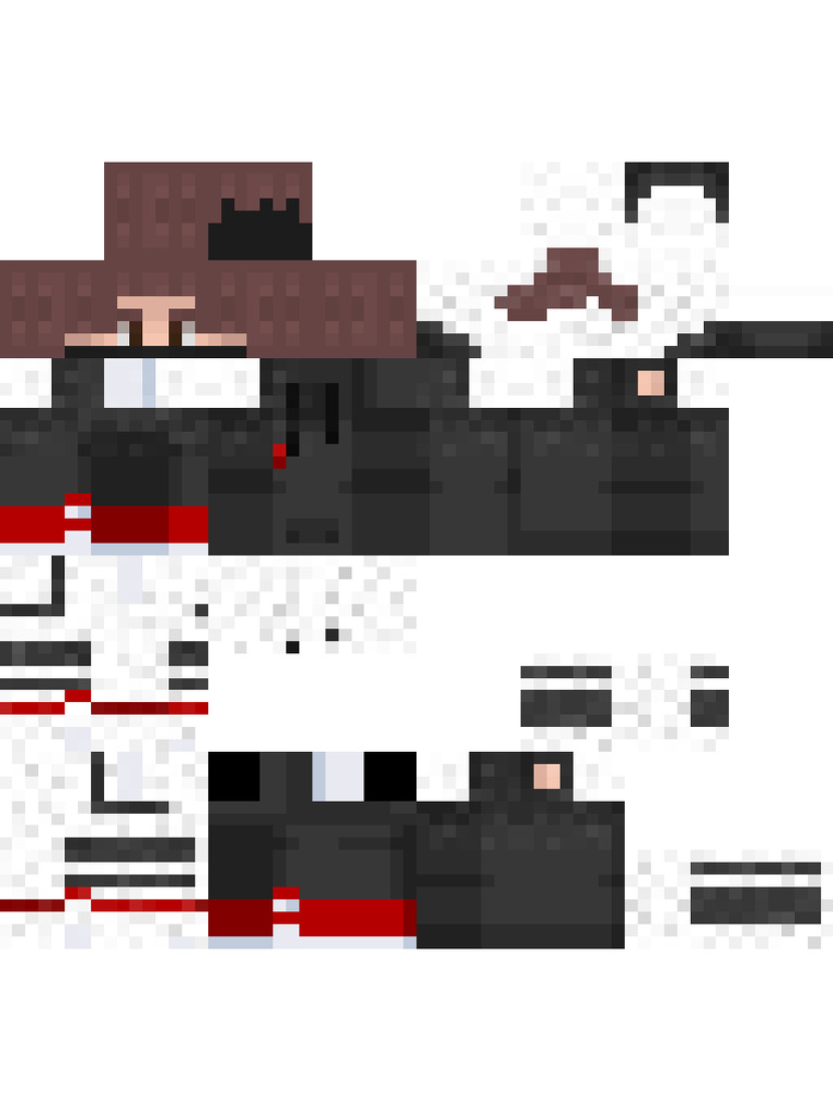 AQUINO BLACK SUIT SKIN Aqu Si Hay Oscuros On Planetminecraft Com | PDF