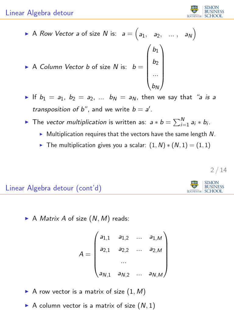 Linearalgebra | PDF | Matrix (Mathematics) | Functions And Mappings