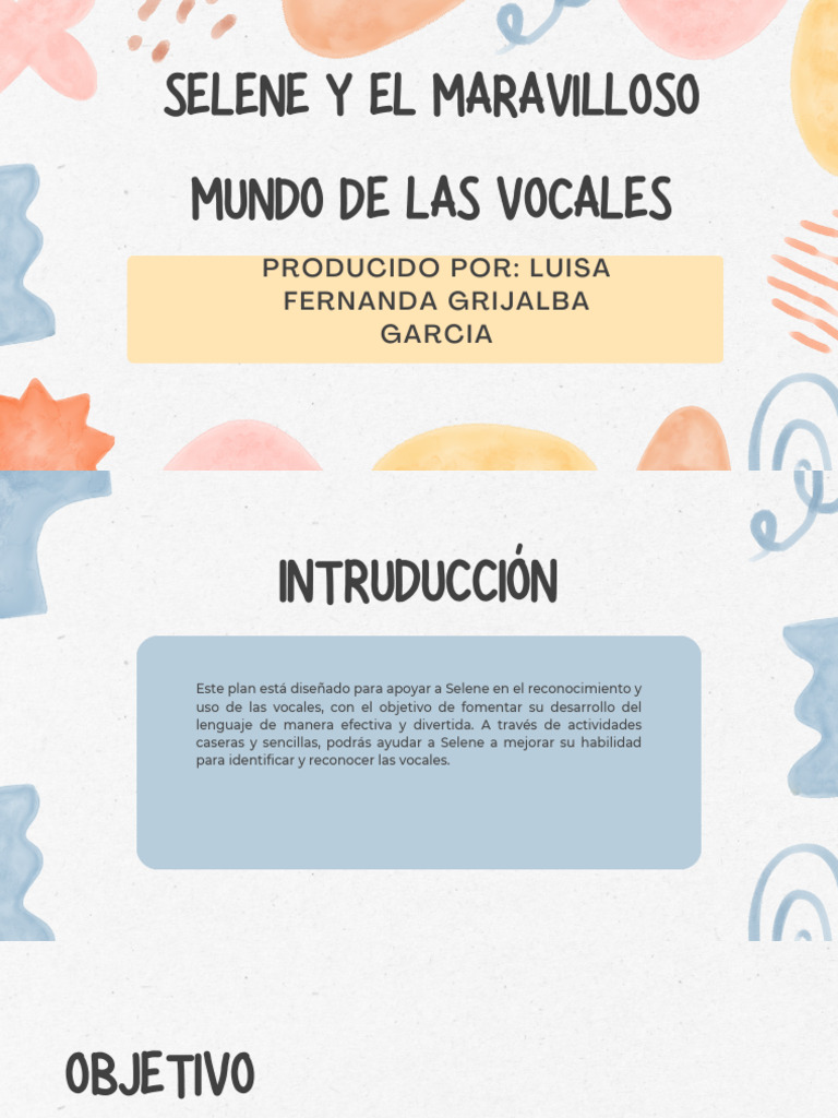 Actividades para Aprender Vocales | PDF | Artes del Lenguaje y ...