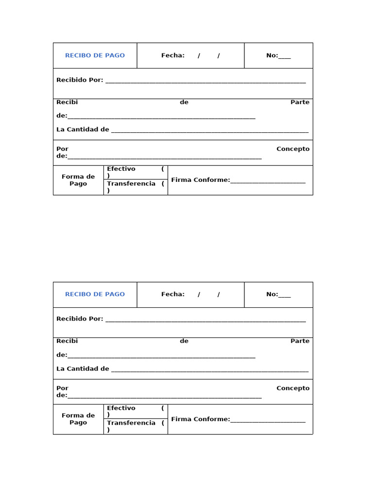 Recibo de Pago | PDF | Negocios | Derecho