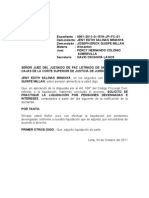 Expediente Liquidación Por Pensiones Devengadas e Intereses ALIMENTOS