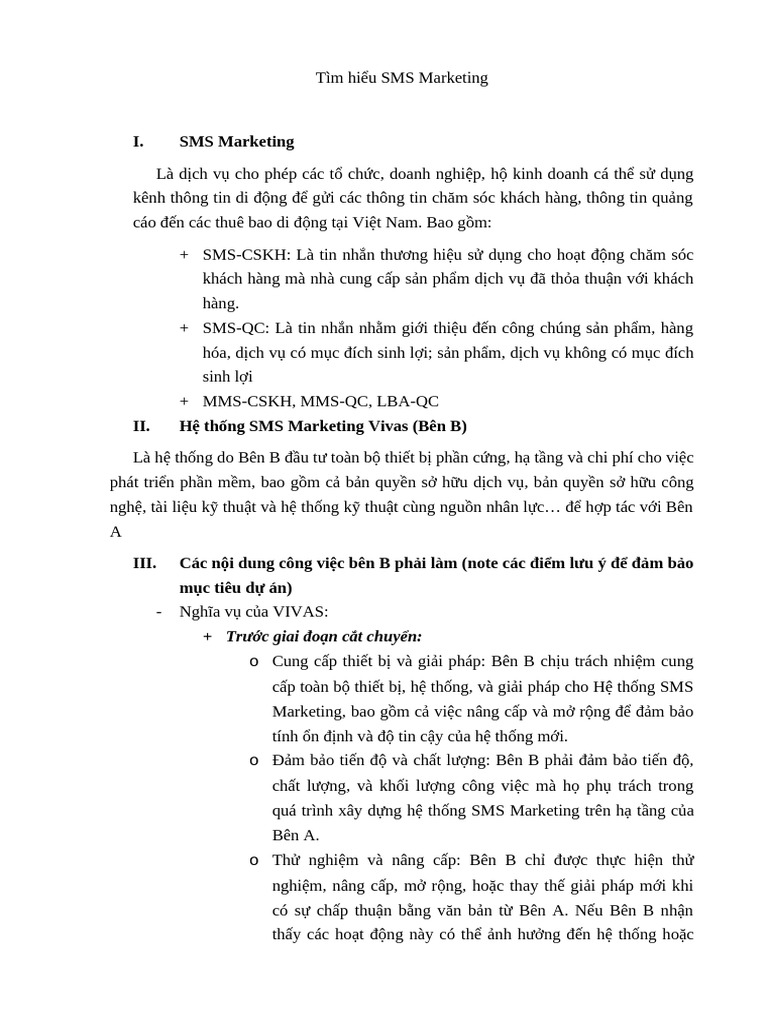 Tìm hiểu SMS Marketing PDF | PDF