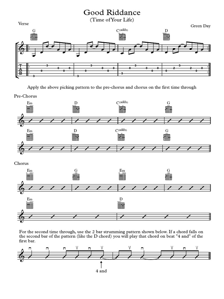 Good Riddance | PDF
