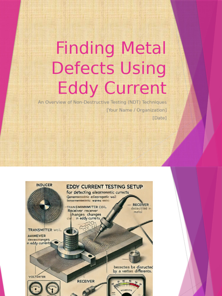 Finding Metal Defects Using Eddy Current | PDF | Nondestructive Testing ...