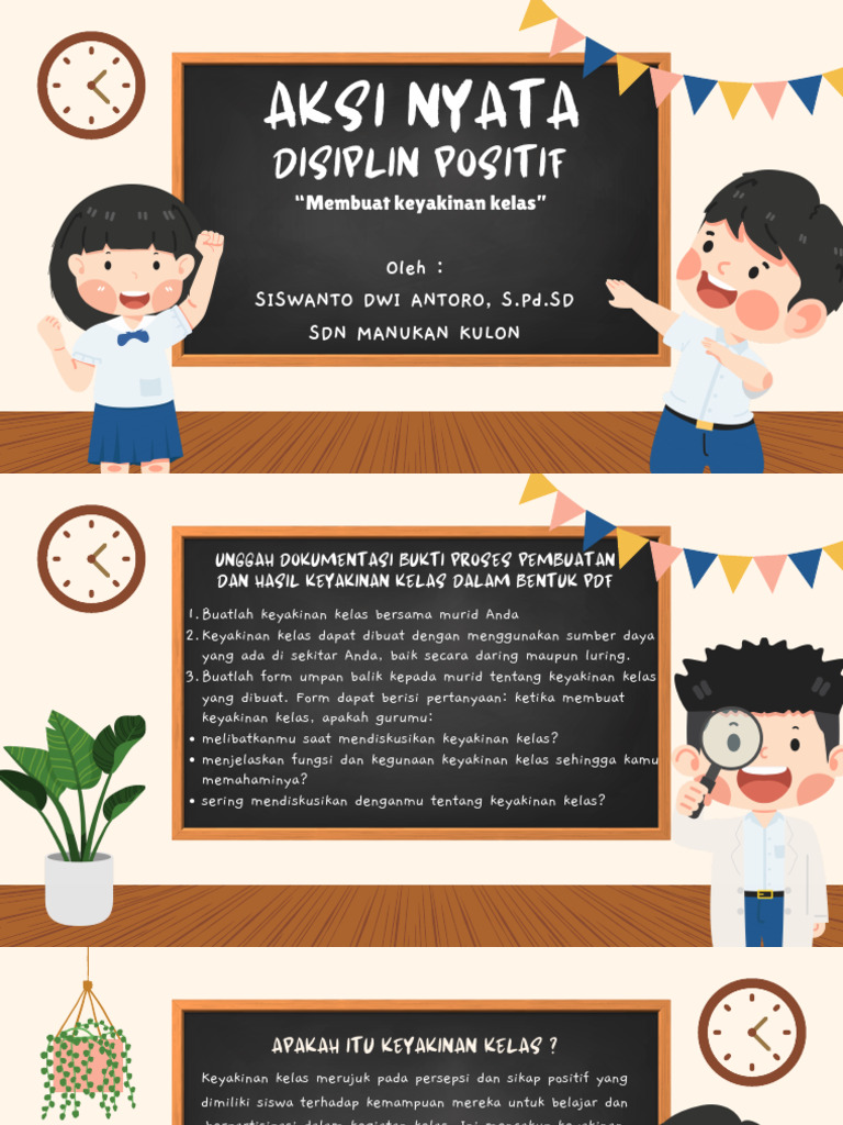 Membangun Keyakinan Kelas Positif | PDF | Karier & Perkembangan