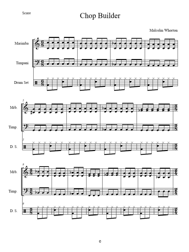 Chop Builder | PDF