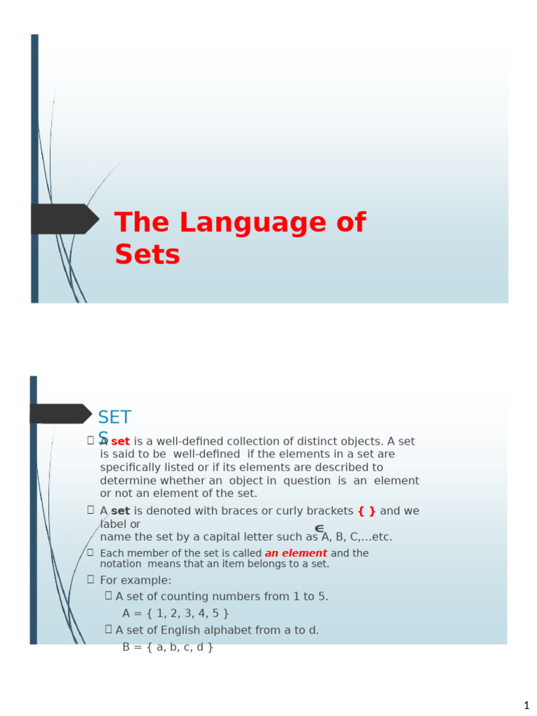Understanding Set B in Mathematics | PDF | Numbers | Arithmetic