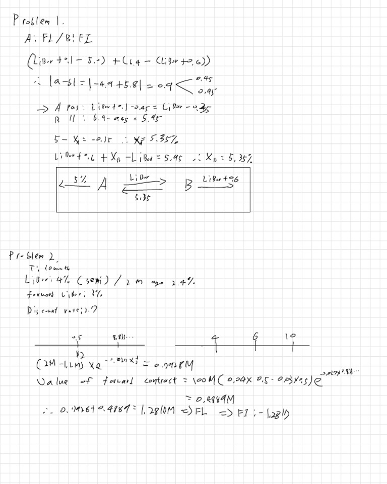 Financial Calculation Breakdown | PDF
